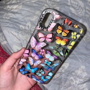Casetify iphone xr butterfly case